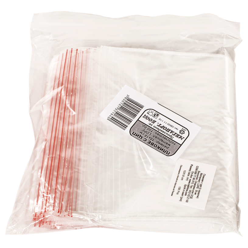 ПЛИК С ЦИП 15Х18, 100 БР/ОПАКОВКА ПЛИК С ЦИП 15Х18, 100 БР/ОПАКОВКА