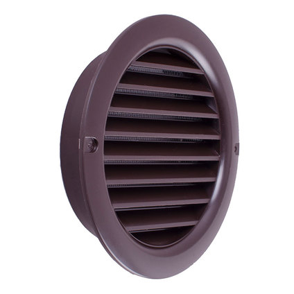 Решетка пластм. MV 100 BVS кафяв Решетка пластм. MV 100 BVS кафяв