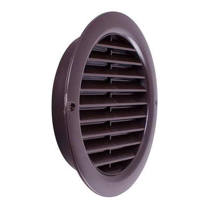 Решетка пластм. MV 125 BVS кафяв Решетка пластм. MV 125 BVS кафяв