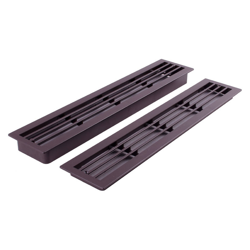 Решетка пластм. MV 450/2 КАФЯВ-за врата Решетка пластм. MV 450/2 КАФЯВ-за врата