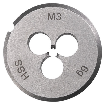 Плашка HSS, Ф 25 mm, стъпка 0.7, 4 mm Плашка HSS, Ф 25 mm, стъпка 0.7, 4 mm