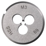 Плашка HSS, Ф 25 mm, стъпка 1.0, 6 mm