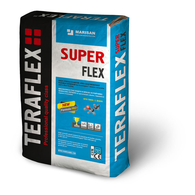 ЛЕП.ПЛОЧКИ ТЕРАФЛЕКС SUPER FLEX С2TE 5KG ЛЕП.ПЛОЧКИ ТЕРАФЛЕКС SUPER FLEX С2TE 5KG
