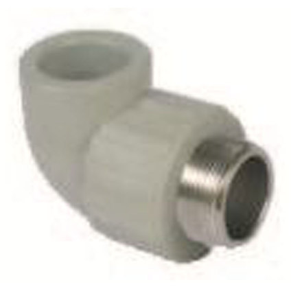 ***ППР КОЛЯНО 90 С ВЪН. РЕЗБА Ф25Х3/4" ***ППР КОЛЯНО 90 С ВЪН. РЕЗБА Ф25Х3/4"