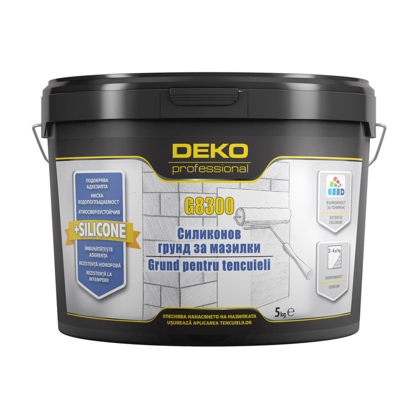 DPR СИЛИКОНОВ ГРУНД БЯЛ 5 kg DPR СИЛИКОНОВ ГРУНД БЯЛ 5 kg