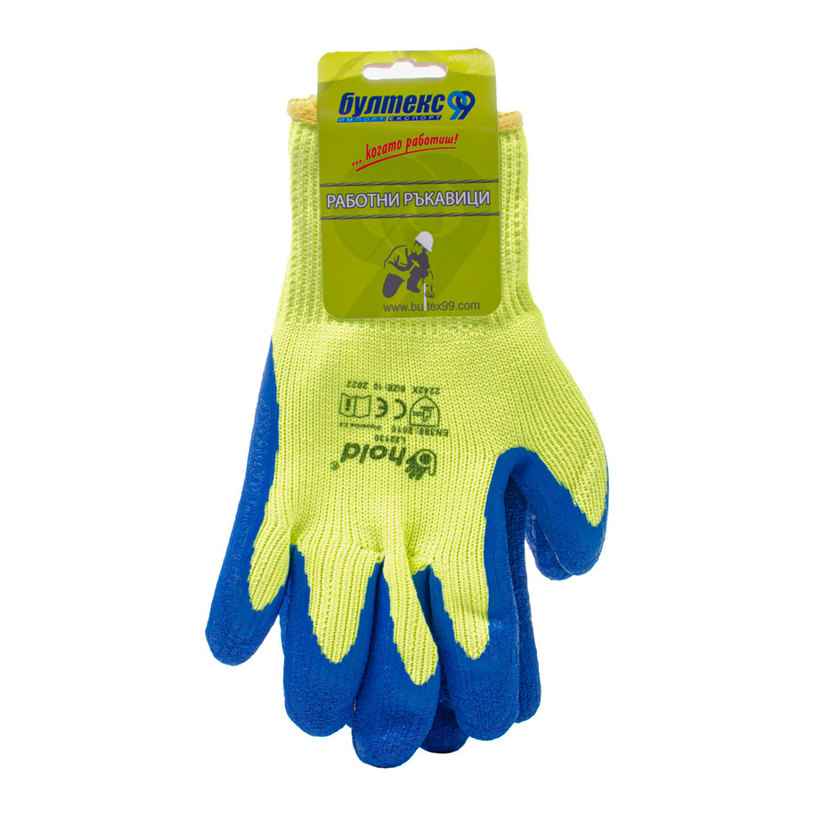 $Ръкавици CARD DIPPERICE трико/латекс 11 $Ръкавици CARD DIPPERICE трико/латекс 11