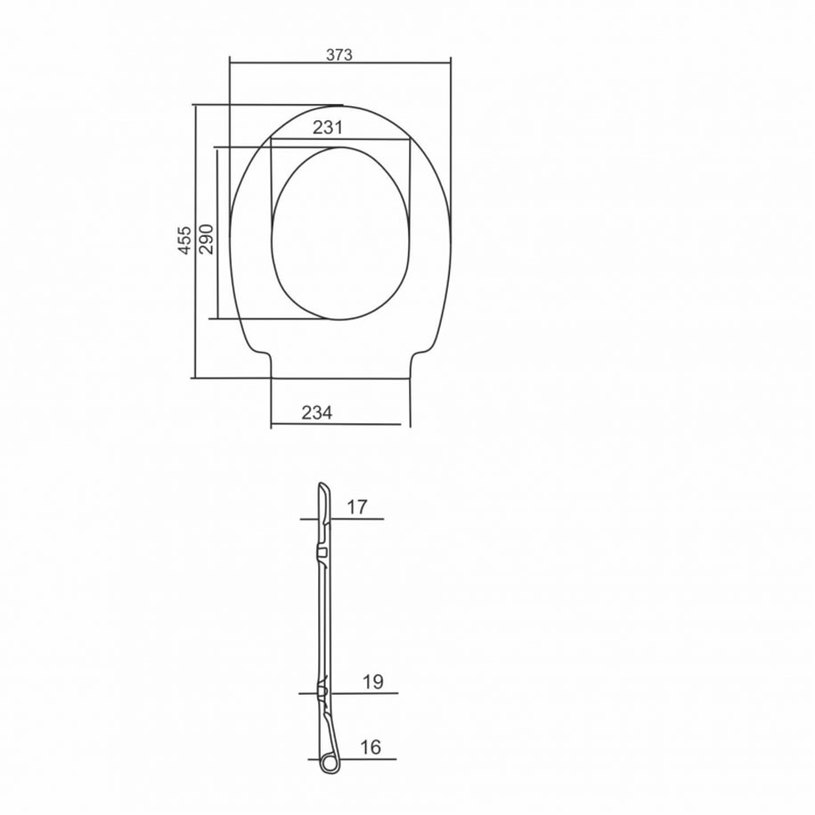 ICT800 Тоалетна седалка Котки заб.затв ICT800 Тоалетна седалка Котки заб.затв