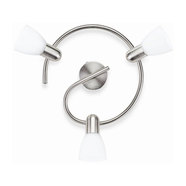 СПОТ 3XE14 40W НИКЕЛ ТРОЙКА PHILIPS BURLAP СПОТ 3XE14 40W НИКЕЛ ТРОЙКА PHILIPS BURLAP