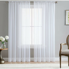 ПЕРДЕ ТЪНКО ВОАЛ БЯЛО 145X270 СМ ПЕРДЕ ТЪНКО ВОАЛ БЯЛО 145X270 СМ