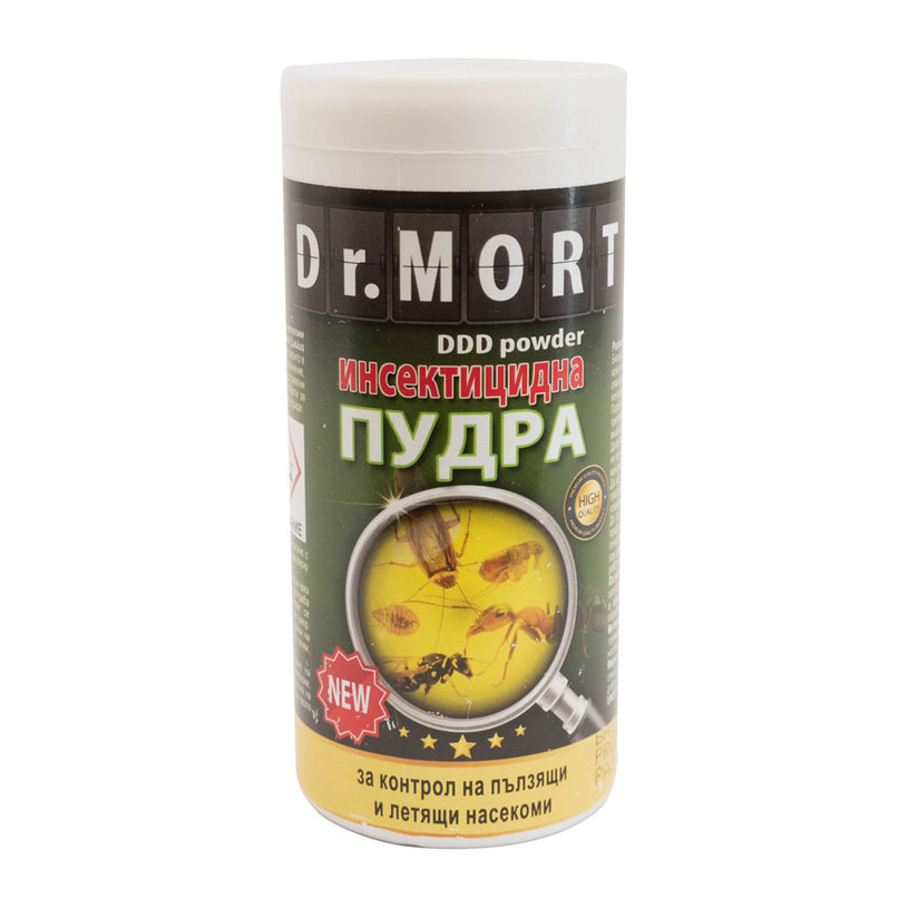 DR. MORT ИНСЕКТИЦИДНА ПУДРА 100 ГР. DR. MORT ИНСЕКТИЦИДНА ПУДРА 100 ГР.