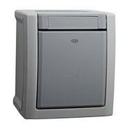 Ключ девиаторен сив IP54 Pacific Ключ девиаторен сив IP54 Pacific