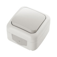 Ключ единичен сив IP54 Palmiye Ключ единичен сив IP54 Palmiye