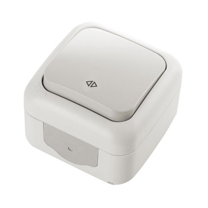 Ключ девиаторен сив IP54 Palmiye Ключ девиаторен сив IP54 Palmiye