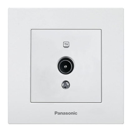 Розетка TV бяла IP20 Karre+ Розетка TV бяла IP20 Karre+