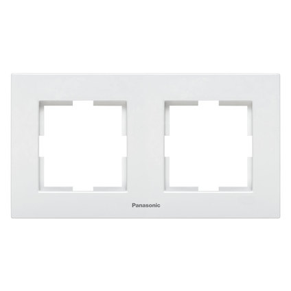 Рамка двойна бяла IP20 Karre+ Рамка двойна бяла IP20 Karre+