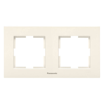 Рамка двойна крем IP20 Karre+ Рамка двойна крем IP20 Karre+