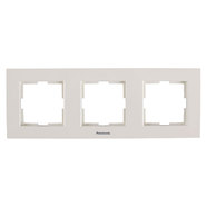 Рамка тройна крем IP20 Karre+ Рамка тройна крем IP20 Karre+