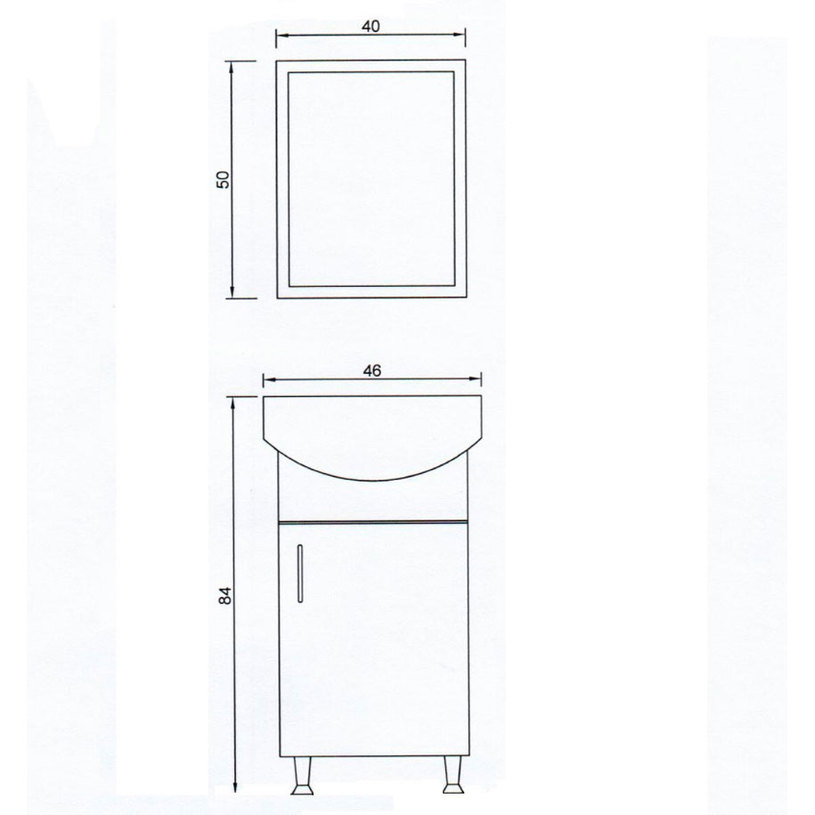 Шкаф за баня Opal 3,PVC, к-кт с оглед. Шкаф за баня Opal 3,PVC, к-кт с оглед.