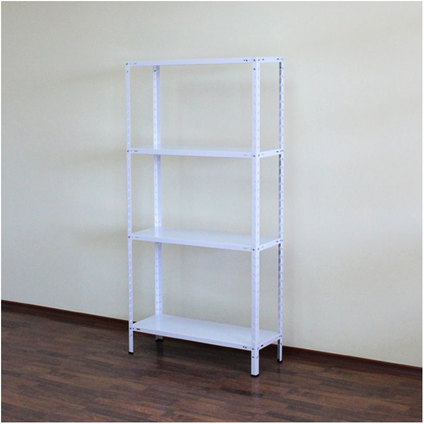 СТЕЛАЖ STELT 147x75x30/4x80 W СТЕЛАЖ STELT 147x75x30/4x80 W