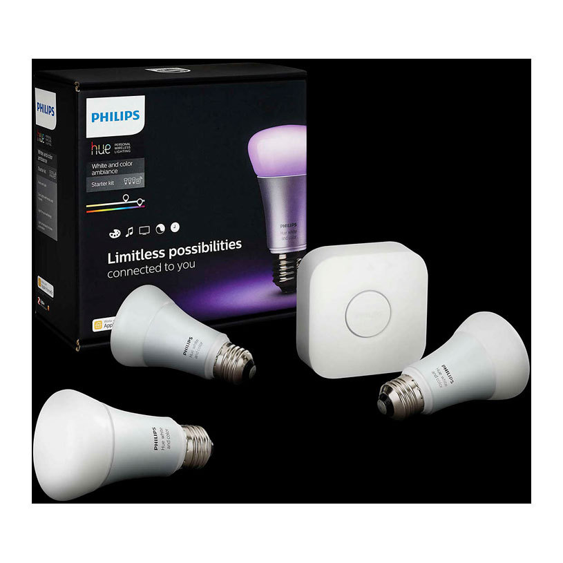 К-т3бр Hue LED Лампи10W A60 E27 конектор К-т3бр Hue LED Лампи10W A60 E27 конектор