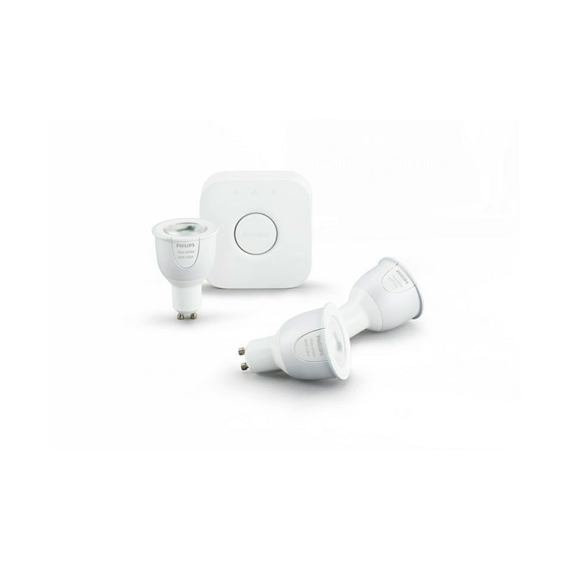 К-т 3бр.Hue LED Лампи 6.5W GU10 конектор К-т 3бр.Hue LED Лампи 6.5W GU10 конектор