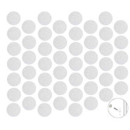 Самозалепващи тапи - бяло 50 бр. Самозалепващи тапи - бяло 50 бр.