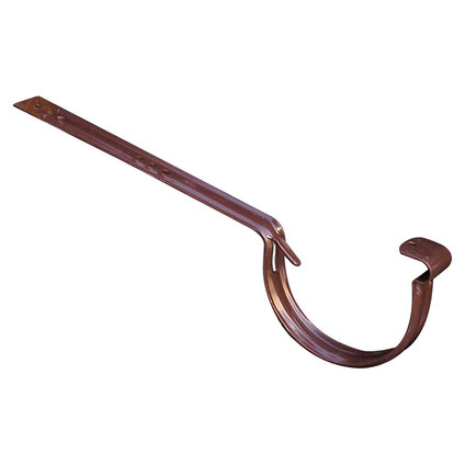 МЕТАЛНА скоба за улук 125 кафяв МЕТАЛНА скоба за улук 125 кафяв