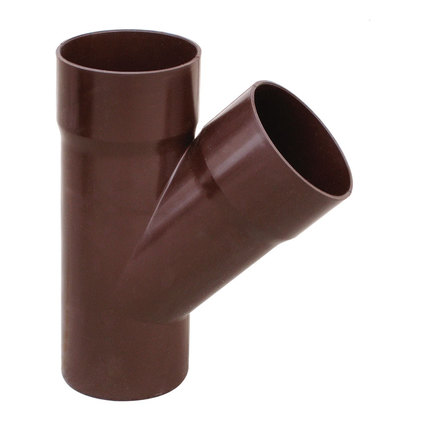 У-коляно 45* ф 80 кафяв У-коляно 45* ф 80 кафяв