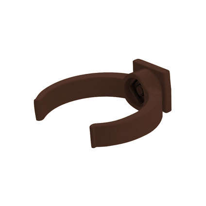 Скоба за тръба ф50 кафяв Скоба за тръба ф50 кафяв