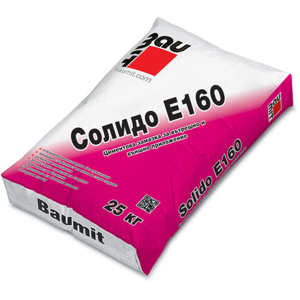 БАУМИТ СОЛИДО ЦИМЕНТОВА ЗАМАЗКА 25 КГ БАУМИТ СОЛИДО ЦИМЕНТОВА ЗАМАЗКА 25 КГ