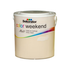 COLOR WEEKEND КРЕМ БРЮЛЕ 2.5 L COLOR WEEKEND КРЕМ БРЮЛЕ 2.5 L