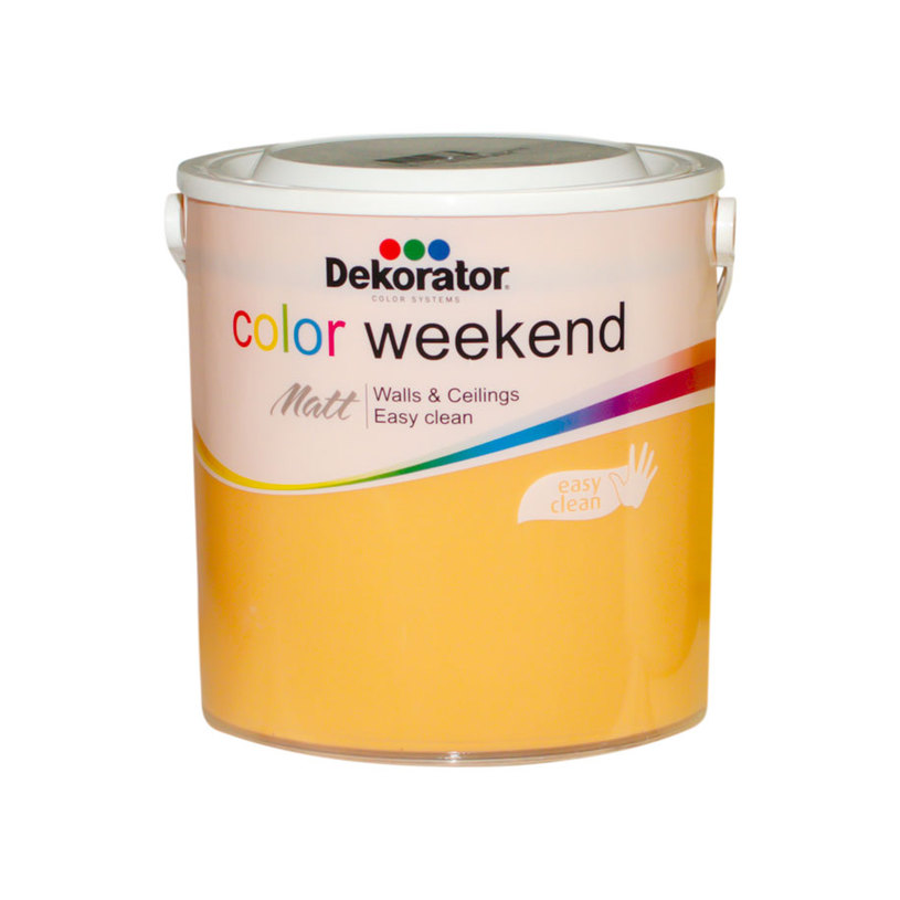 COLOR WEEKEND ШАФРАН 2.5 L COLOR WEEKEND ШАФРАН 2.5 L