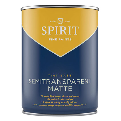 SPIRIT БАЗА ПОЛУТРАНСПАРЕНТНА МАТ 1 L SPIRIT БАЗА ПОЛУТРАНСПАРЕНТНА МАТ 1 L