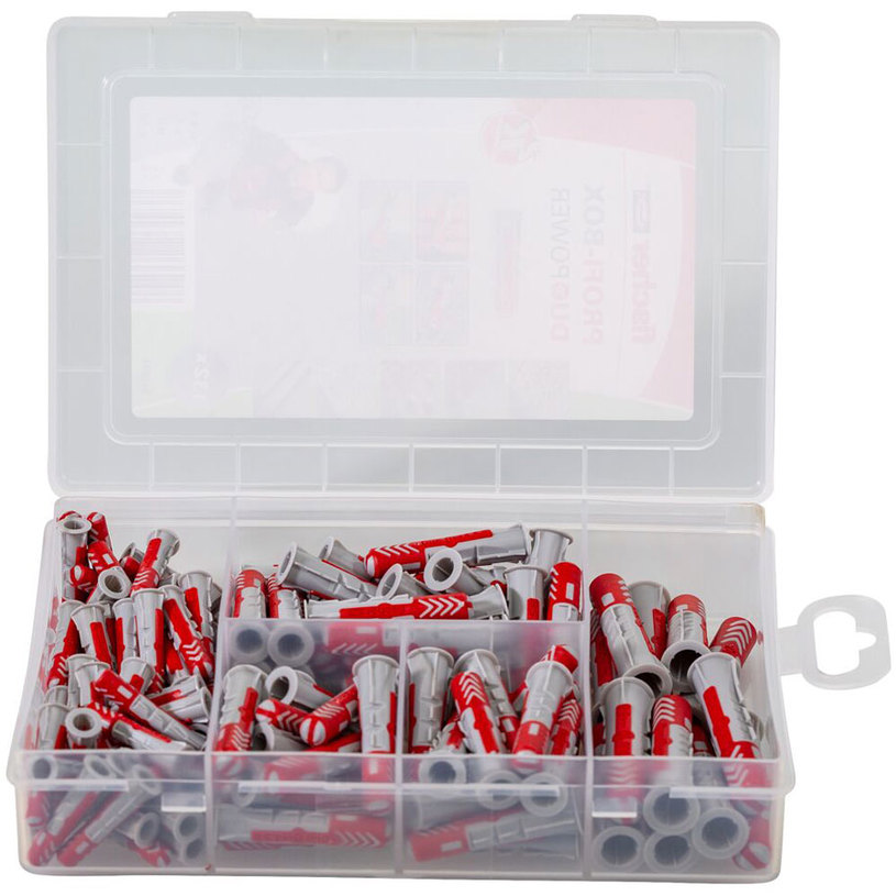 УНИВ. ДЮБЕЛ DUOPOWER Meisterbox 132 бр УНИВ. ДЮБЕЛ DUOPOWER Meisterbox 132 бр