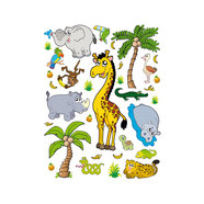 СТИКЕРИ A&G 65X85СМ 1Ч ДЖУНГЛА СТИКЕРИ A&G 65X85СМ 1Ч ДЖУНГЛА