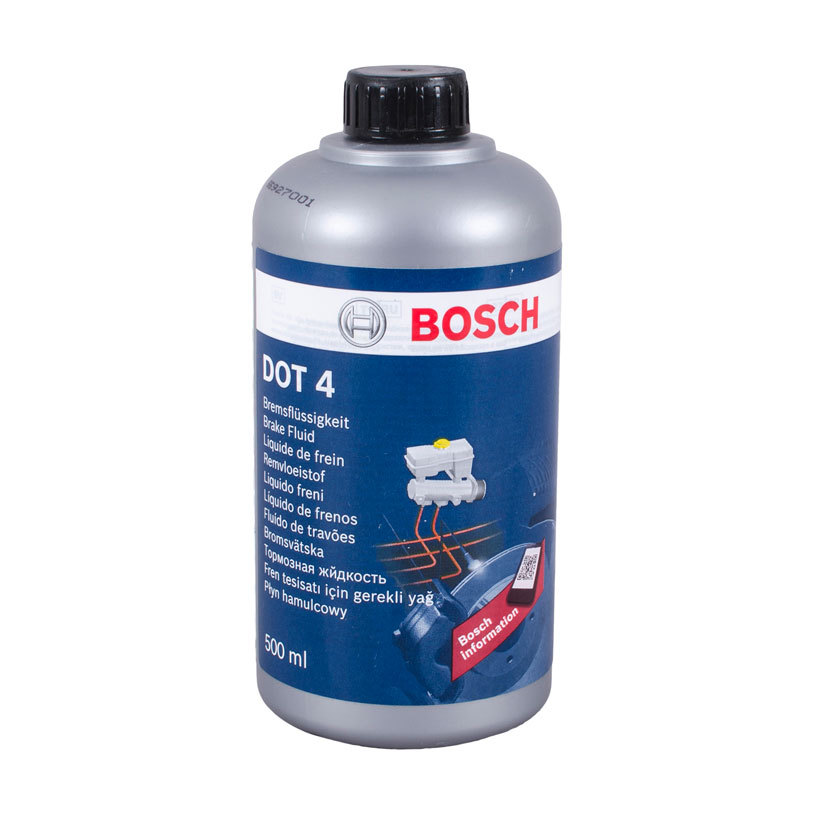 Спирачна течност BOSCH DOT 4, 0.5 L