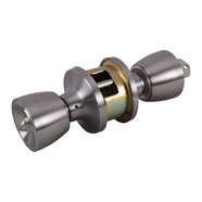 Брава с дръжка за входна врата, хром мат Брава с дръжка за входна врата, хром мат