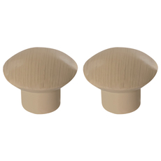 Дръжка мебелна Гъбка - чам к-т /2бр./ Дръжка мебелна Гъбка - чам к-т /2бр./
