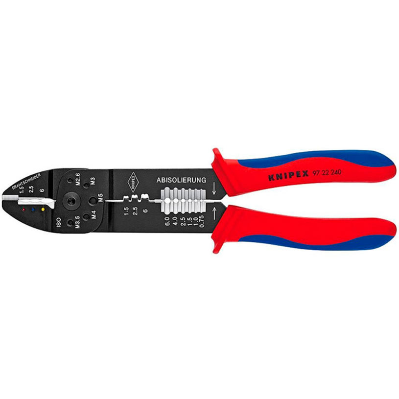 KNIPEX КЛЕЩИ ЗА КАБЕЛНИ КЛЕМИ 240 ММ KNIPEX КЛЕЩИ ЗА КАБЕЛНИ КЛЕМИ 240 ММ