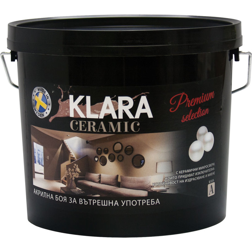 **KLARA CERAMIC АКРИЛНА БОЯ БАЗА A 2.7 L **KLARA CERAMIC АКРИЛНА БОЯ БАЗА A 2.7 L