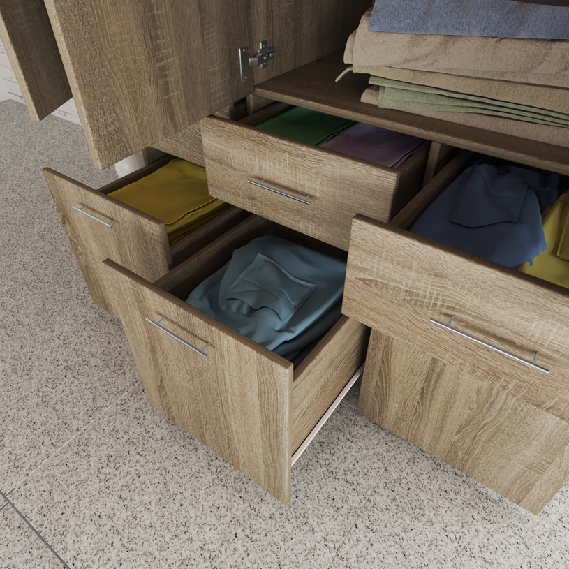 ГАРДЕРОБ ТРИКРИЛ TRANS Д.СОНОМА ГАРДЕРОБ ТРИКРИЛ TRANS Д.СОНОМА