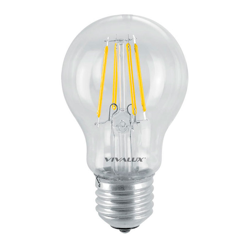 LED кр E27 6W 650Lm 3000K A60 FIL VIVA LED кр E27 6W 650Lm 3000K A60 FIL VIVA