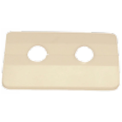 Розетка Ф16 - двойна пластмасова Розетка Ф16 - двойна пластмасова