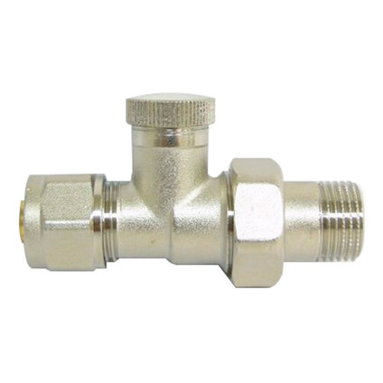 Вентил радиат.секретен прав с адапт.Ф16 Вентил радиат.секретен прав с адапт.Ф16