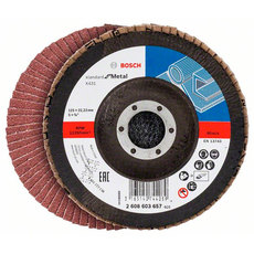 ЛАМЕЛЕН ДИСК P80 BOSCH 125x22.23 ЛАМЕЛЕН ДИСК P80 BOSCH 125x22.23