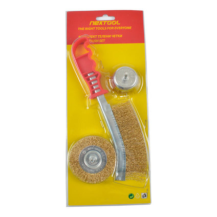 КОМПЛЕКТ ТЕЛЕНИ ЧЕТКИ NEXTOOL КОМПЛЕКТ ТЕЛЕНИ ЧЕТКИ NEXTOOL