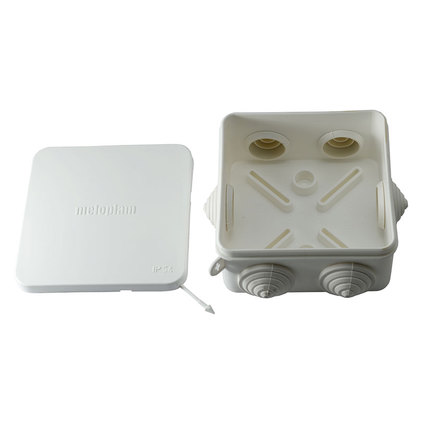 Разклонит. кутия ПКОМ 8/8/4.5 IP54 бяла Разклонит. кутия ПКОМ 8/8/4.5 IP54 бяла