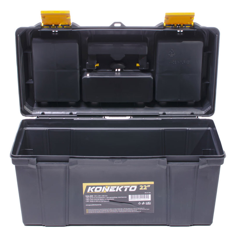 KONEKTO КУФАР ЗА ИНСТРУМЕНТИ 22" KONEKTO КУФАР ЗА ИНСТРУМЕНТИ 22"