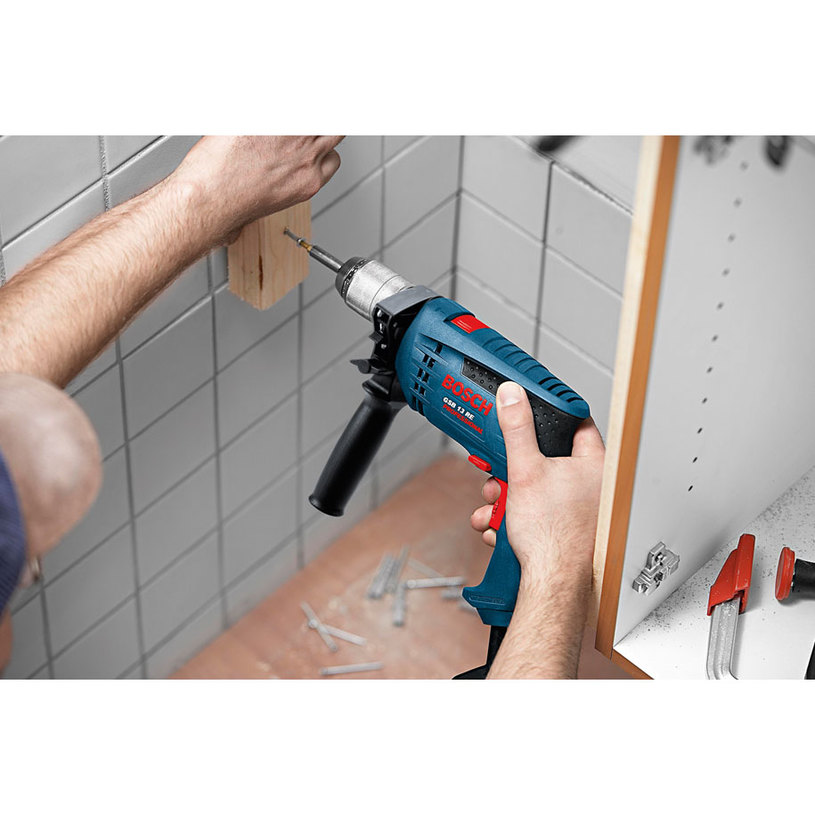 BOSCH BLUE УД.БОРМ. GSB 13 RE 600W 13ММ@ BOSCH BLUE УД.БОРМ. GSB 13 RE 600W 13ММ@