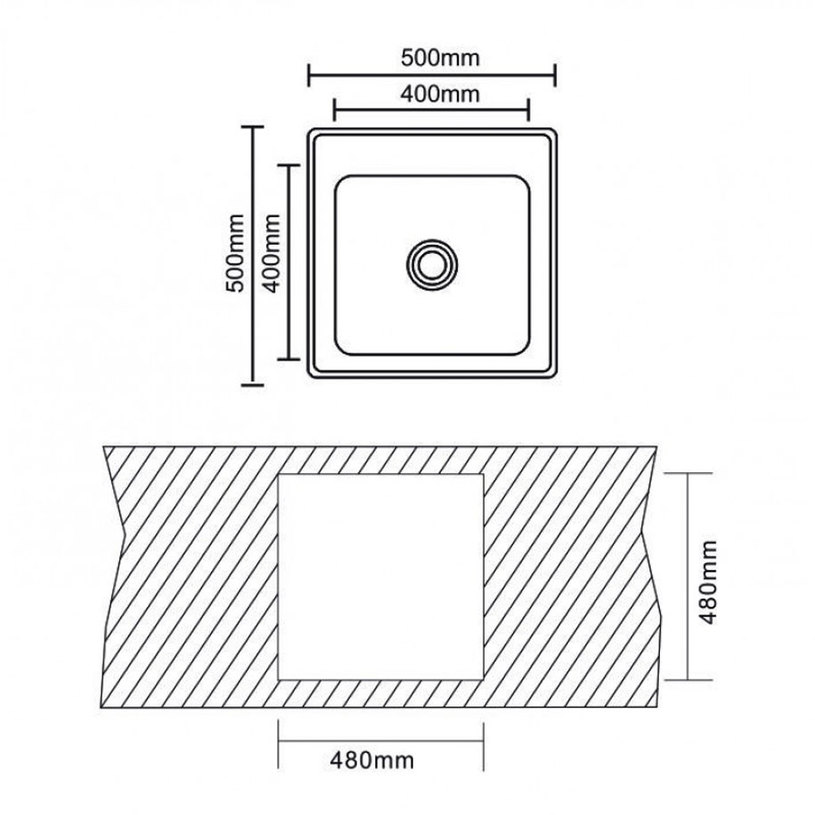 МИВКА ТЕМПИКО 50Х50Х19 ICK 5050 МИВКА ТЕМПИКО 50Х50Х19 ICK 5050